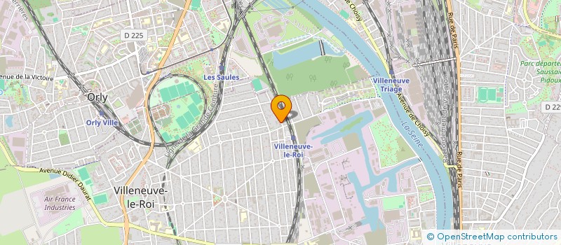 localisation de l'entreprise MONSIEUR MOUSSA DOUMBIA  VILLENEUVE-LE-ROI