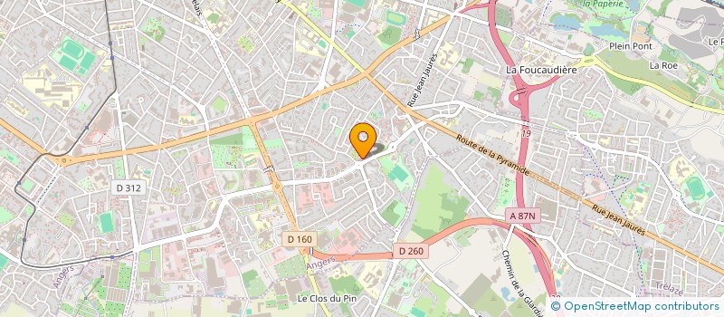 localisation de l'entreprise MONSIEUR MOUSSA DOUMBIA à ANGERS