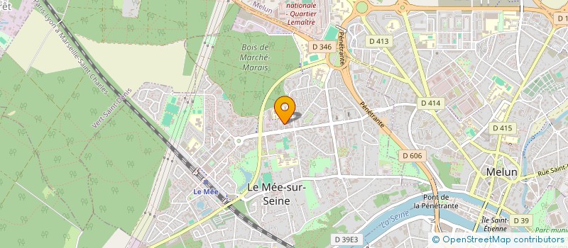 localisation de l'entreprise MONSIEUR MOUSSA DRAME  LE MEE SUR SEINE