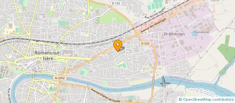 localisation de l'entreprise MONSIEUR MOUSSA EL BOUKILI  BOURG-DE-PEAGE