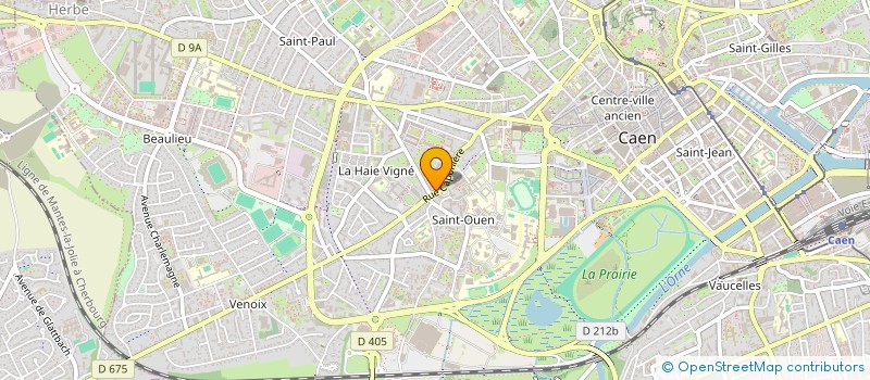 localisation de l'entreprise MONSIEUR MOUSSA EL GHAZOUANI à CAEN