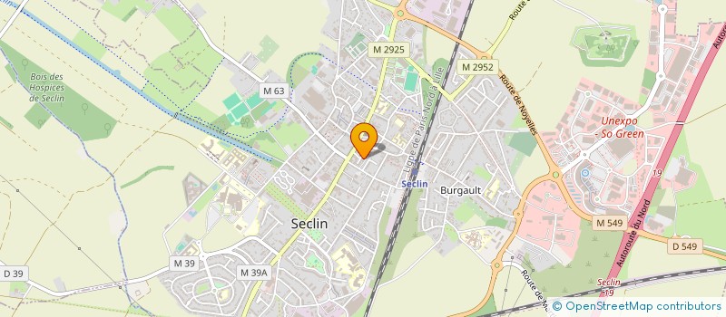 localisation de l'entreprise MONSIEUR MOUSSA EL MAKCHAOUI  SECLIN