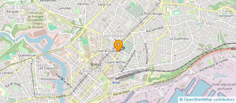 localisation de l'entreprise MONSIEUR MOUSSA FADJACK MALLOUMI à BREST