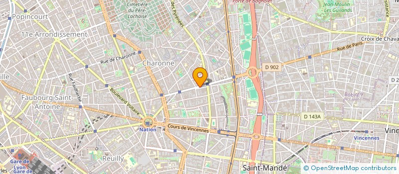 localisation de l'entreprise MONSIEUR MOUSSA FEKIH  PARIS