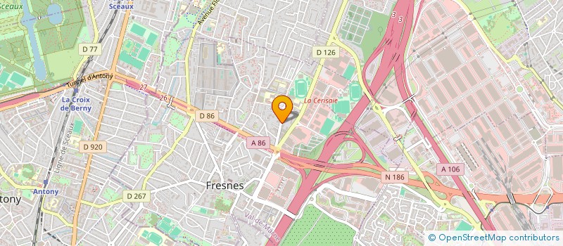 localisation de l'entreprise MONSIEUR MOUSSA FOFANA  FRESNES