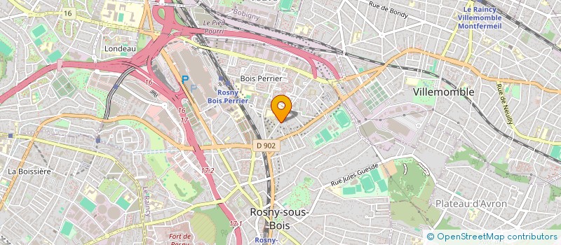 localisation de l'entreprise MONSIEUR MOUSSA FOFANA à ROSNY-SOUS-BOIS