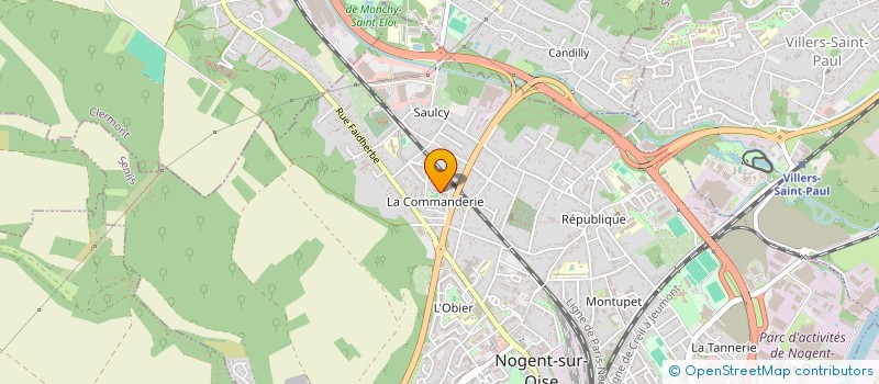 localisation de l'entreprise MONSIEUR MOUSSA FOFANA  NOGENT-SUR-OISE