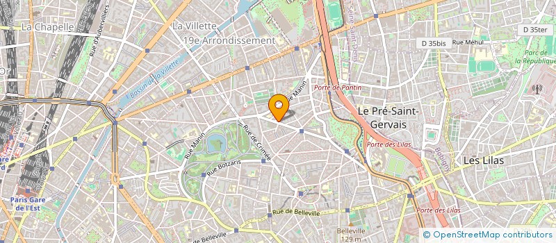 localisation de l'entreprise MONSIEUR MOUSSA GUEYE  PARIS