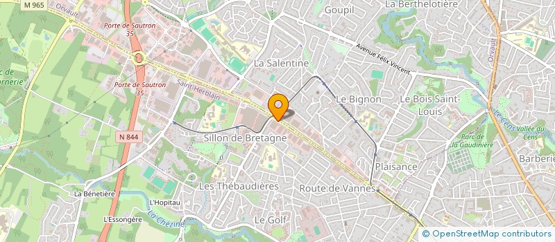 localisation de l'entreprise MONSIEUR MOUSSA GUIRSOU HAMIDI  SAINT-HERBLAIN