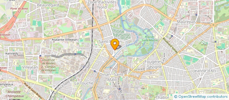 localisation de l'entreprise MONSIEUR MOUSSA HAKIZIMANA  RENNES