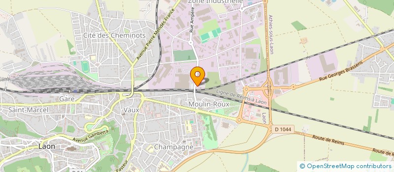 localisation de l'entreprise MONSIEUR MOUSSA HANDOULA à LAON