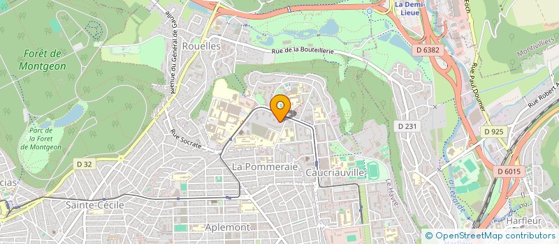 localisation de l'entreprise MONSIEUR MOUSSA HAROUN à LE HAVRE