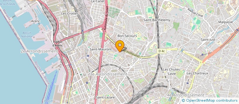 localisation de l'entreprise MONSIEUR MOUSSA HOUMADI à MARSEILLE
