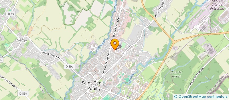 localisation de l'entreprise MONSIEUR MOUSSA IBRAHIM ABDOU à SAINT-GENIS-POUILLY