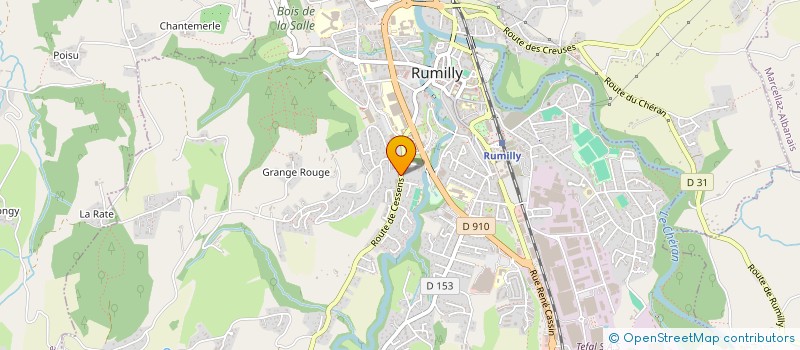 localisation de l'entreprise MONSIEUR MOUSSA IRMORLR  RUMILLY