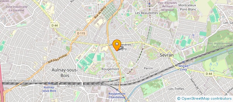localisation de l'entreprise MONSIEUR MOUSSA KADA-BEN-ABDALLAH à SEVRAN