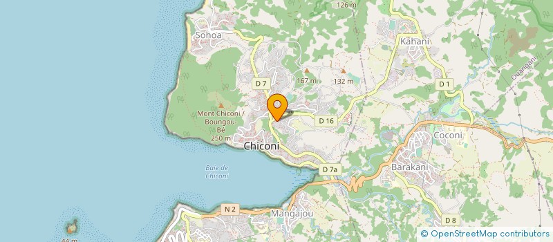 localisation de l'entreprise MONSIEUR MOUSSA KALIMOU à CHICONI