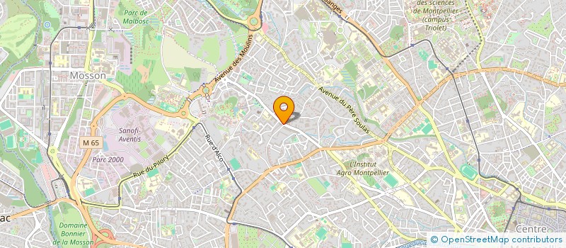 localisation de l'entreprise MONSIEUR MOUSSA KALLOU à MONTPELLIER