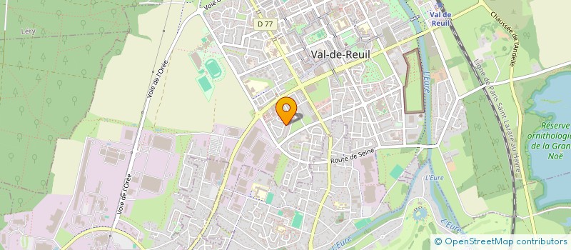 localisation de l'entreprise MONSIEUR MOUSSA KANE  VAL-DE-REUIL