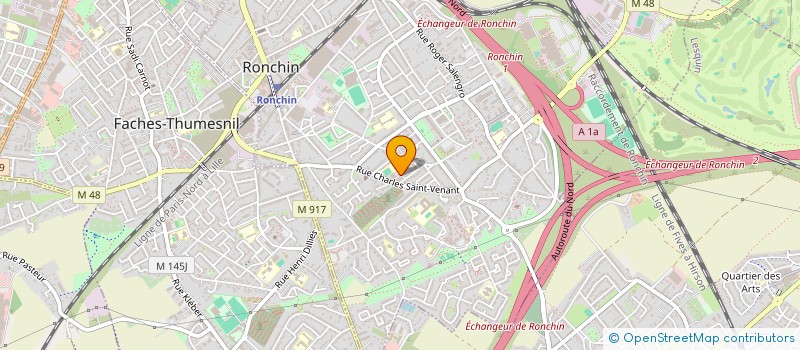 localisation de l'entreprise MONSIEUR MOUSSA KANTE  RONCHIN