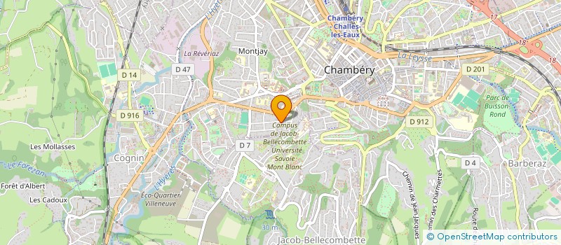 localisation de l'entreprise MONSIEUR MOUSSA KARAMOKO  CHAMBERY