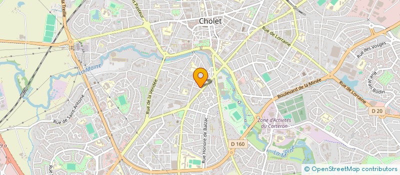 localisation de l'entreprise MONSIEUR MOUSSA KARIM DILLI à CHOLET