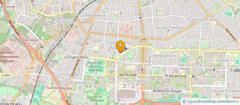 localisation de l'entreprise MONSIEUR MOUSSA KOITA  RENNES