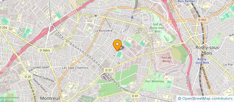 localisation de l'entreprise MONSIEUR MOUSSA KOITA à MONTREUIL