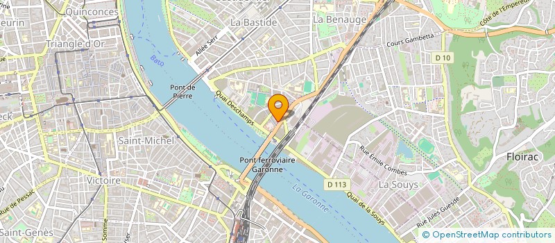 localisation de l'entreprise MONSIEUR MOUSSA KONE  BORDEAUX