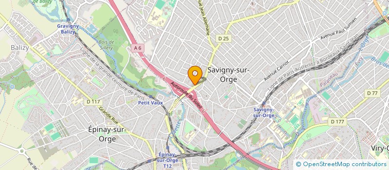 localisation de l'entreprise MONSIEUR MOUSSA KONE à SAVIGNY-SUR-ORGE