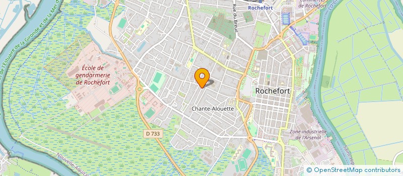 localisation de l'entreprise MONSIEUR MOUSSA KOUIDER CHICHI  ROCHEFORT