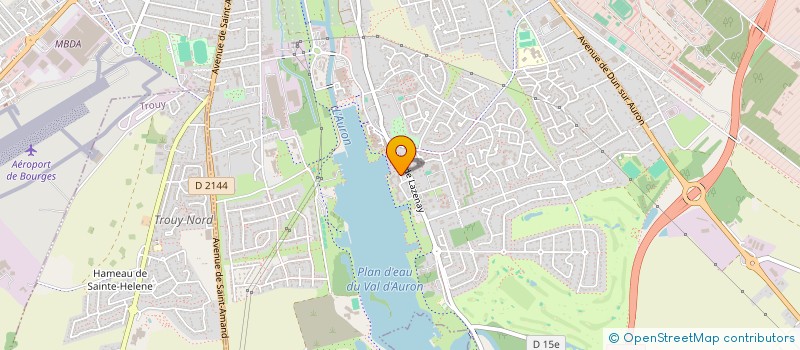 localisation de l'entreprise MONSIEUR MOUSSA KOUROUMA  BOURGES