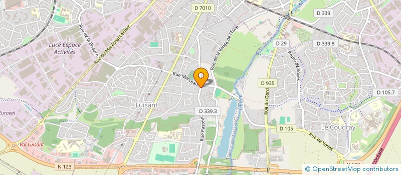 localisation de l'entreprise MONSIEUR MOUSSA KUNIJEM à LUISANT