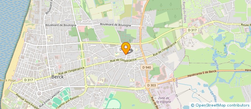 localisation de l'entreprise MONSIEUR MOUSSA LACAMBRE  BERCK