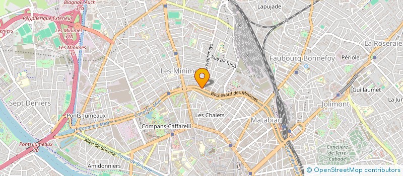 localisation de l'entreprise MONSIEUR MOUSSA LOPY  TOULOUSE