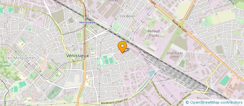 localisation de l'entreprise MONSIEUR MOUSSA LOUNANSA  VENISSIEUX