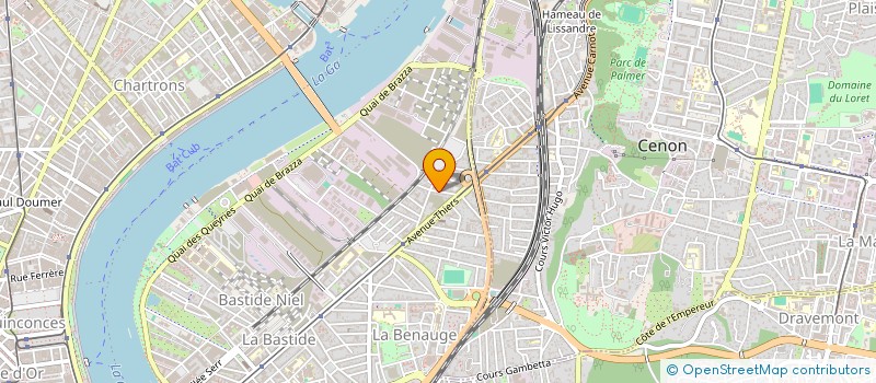 localisation de l'entreprise MONSIEUR MOUSSA LY  BORDEAUX