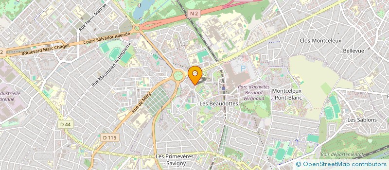 localisation de l'entreprise MONSIEUR MOUSSA MAIGA  SEVRAN