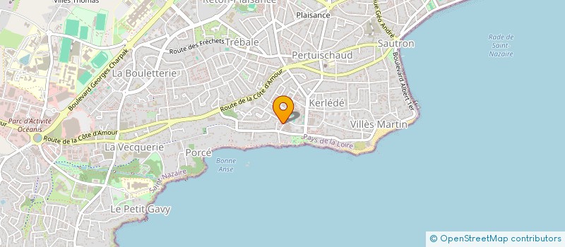 localisation de l'entreprise MONSIEUR MOUSSA MAMOUNI  SAINT-NAZAIRE