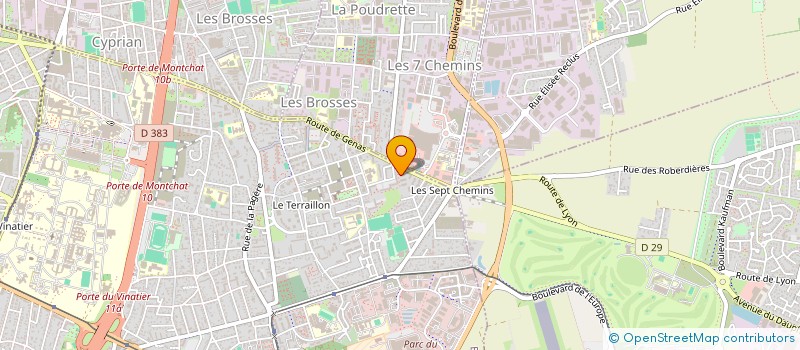 localisation de l'entreprise MONSIEUR MOUSSA MANSOUR à BRON