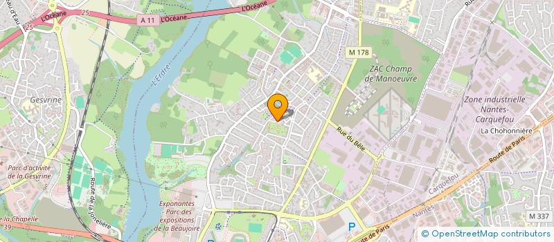 localisation de l'entreprise MONSIEUR MOUSSA MANSOUROU à NANTES