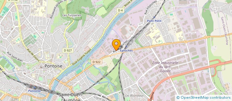 localisation de l'entreprise MONSIEUR MOUSSA MAREGA à SAINT-OUEN-L'AUMONE