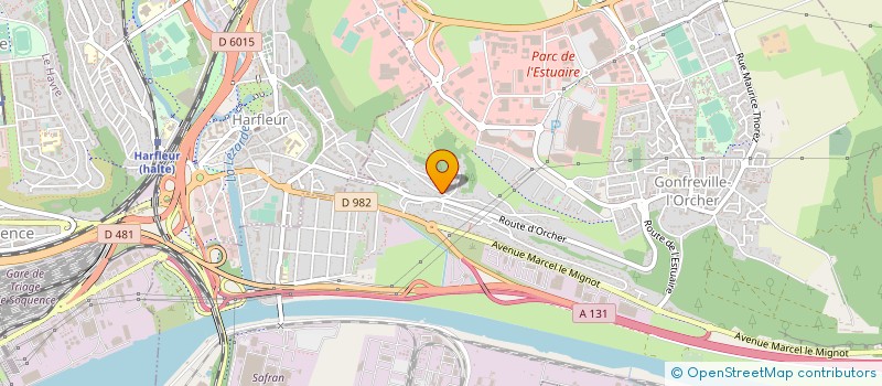 localisation de l'entreprise MONSIEUR MOUSSA MECHRI  GONFREVILLE-L'ORCHER