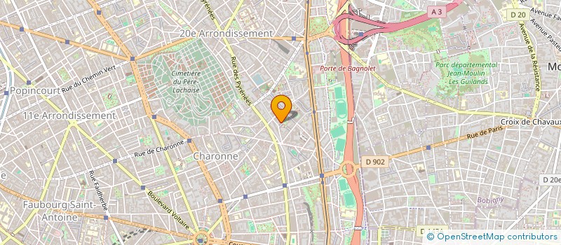 localisation de l'entreprise MONSIEUR MOUSSA MENGA  PARIS