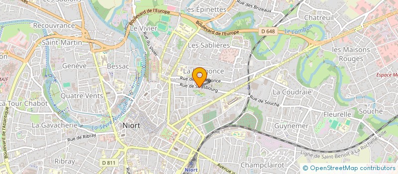localisation de l'entreprise MONSIEUR MOUSSA MORISSET à NIORT
