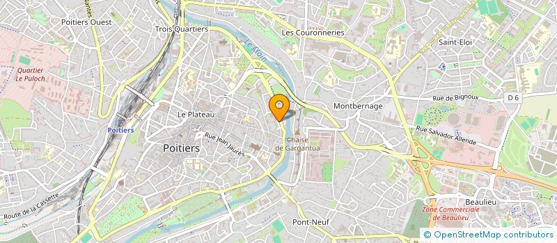 localisation de l'entreprise MONSIEUR MOUSSA MOUSSA  POITIERS