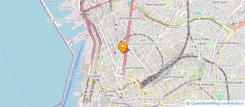 localisation de l'entreprise MONSIEUR MOUSSA MROIVILI à MARSEILLE