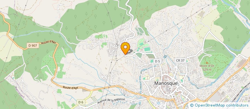 localisation de l'entreprise MONSIEUR MOUSSA N' DIAYE à MANOSQUE