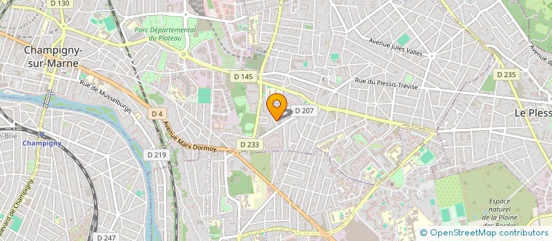 localisation de l'entreprise MONSIEUR MOUSSA NIAKATE à CHAMPIGNY-SUR-MARNE