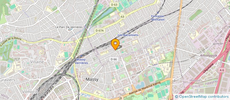 localisation de l'entreprise MONSIEUR MOUSSA NIAKATE  ANTONY